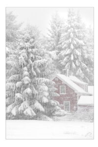 Winter storm in Kennebunk